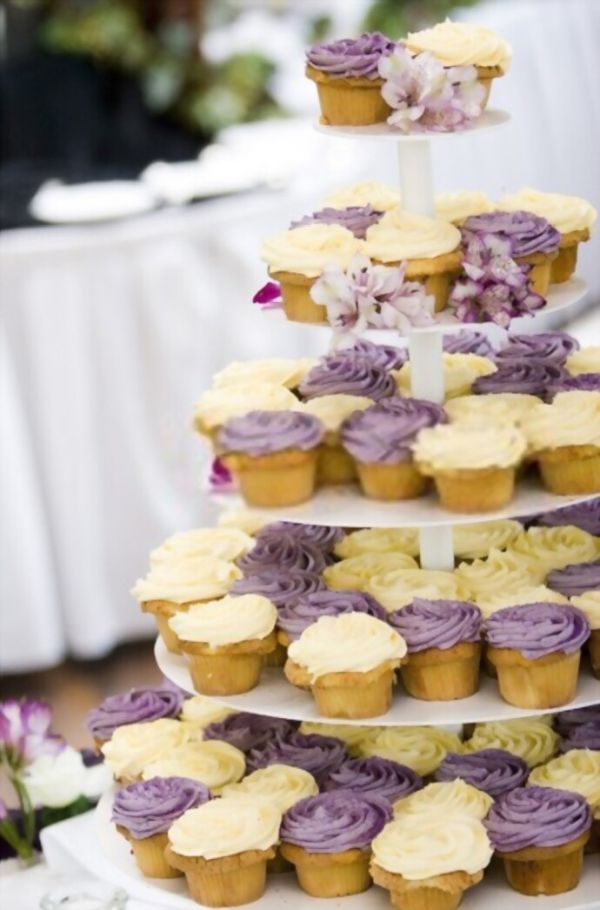 Cupcakes στη γαμήλια δεξίωση
