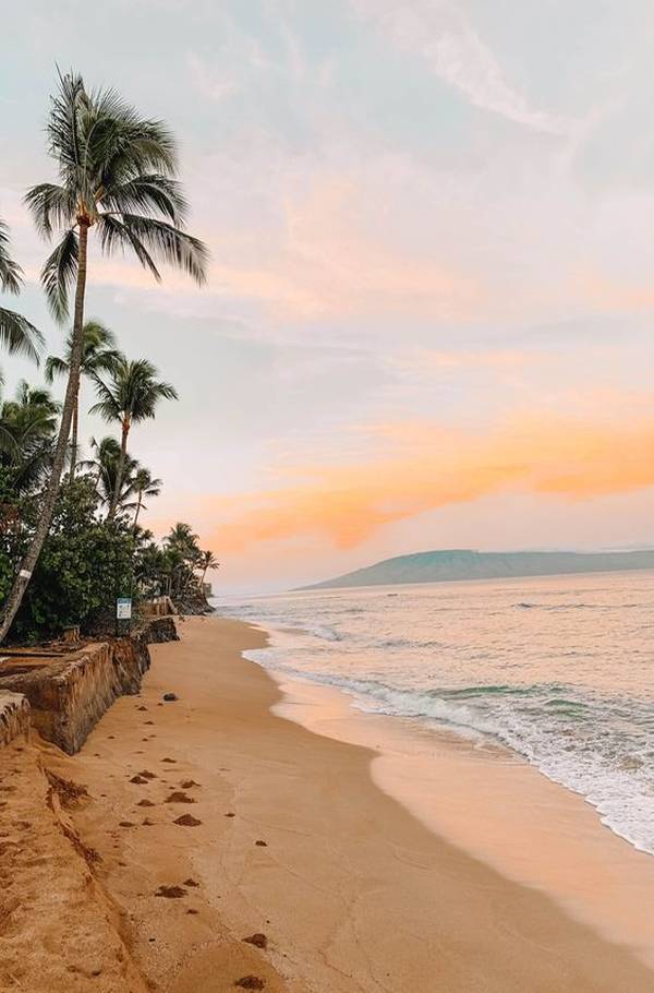 Παραλία απο το Maui στην Hawaii