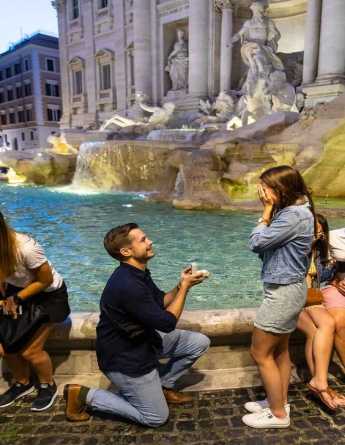Πρόταση γάμου στην Ρώμη
