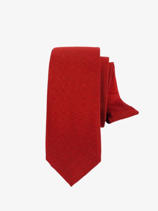 Ανδρική γραβάτα Fragosto σε κόκκινο χρώμα