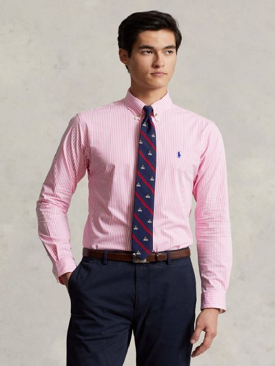 Ralph Lauren ανδρικό πουκάμισο σε ροζ
