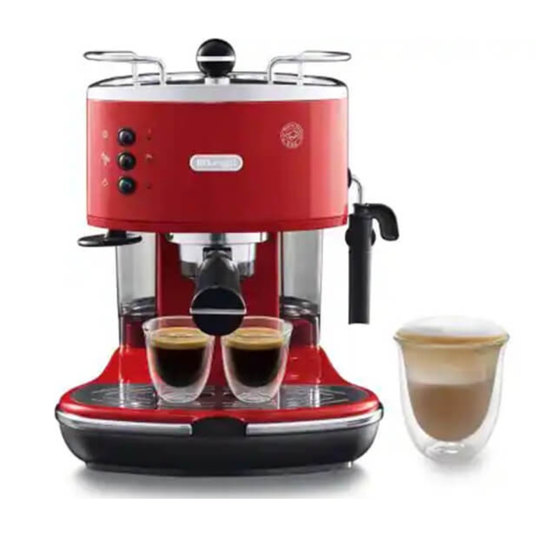 Καφετιέρα Espresso Delonghi Icona 15Bar 1100W (Κόκκινο)