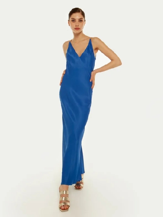 Toi & Moi μπλε φόρεμα σε στυλ Lingerie
