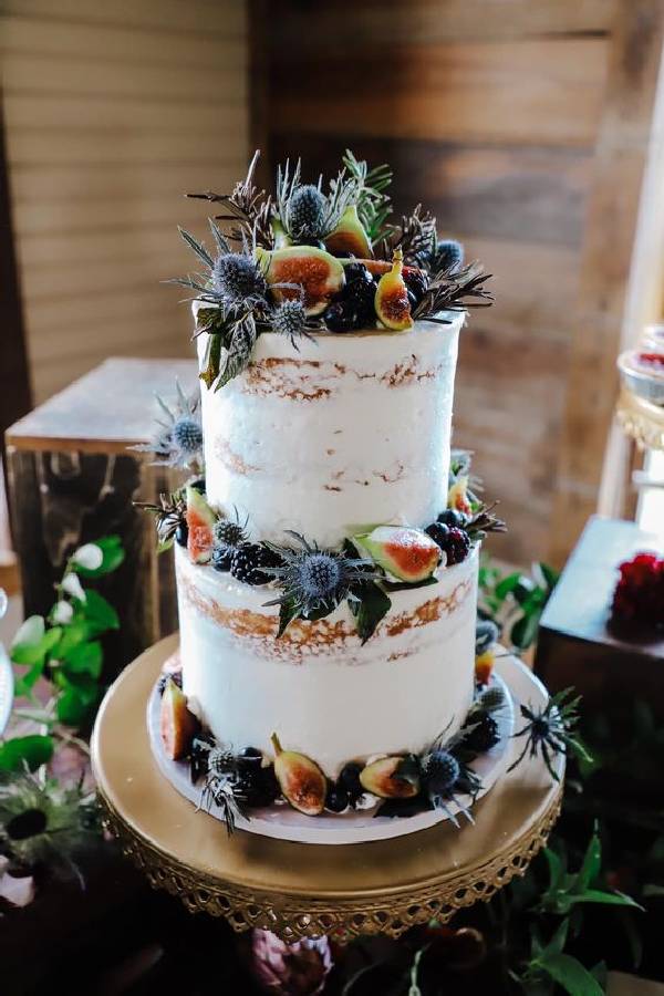 Boho τούρτα γάμου