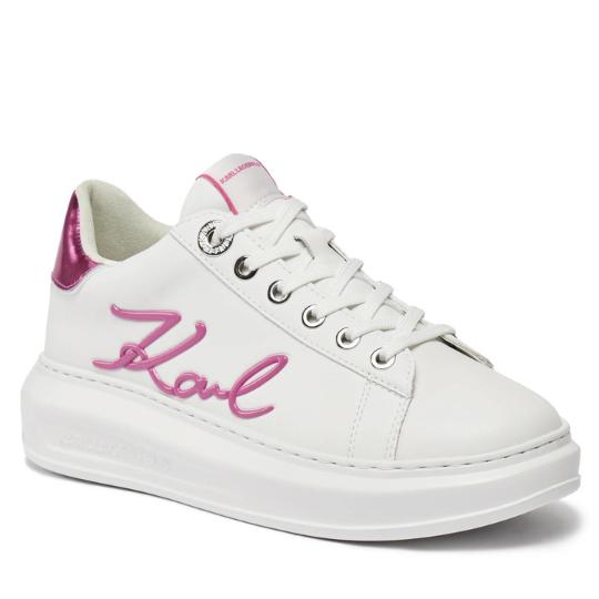 Γυναικεία Sneakers Karl Lagerfeld με ροζ λογότυπο