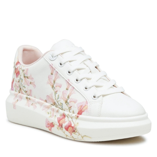 Λευκά Sneakers Aldo Peono με Λουλούδια
